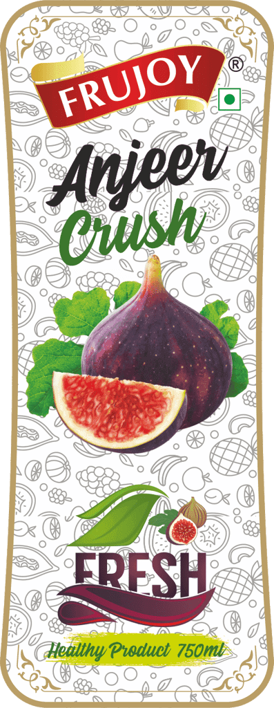 Frujoy Anjeer Crush 750ml | For Fruit Mocktail | Cocktail | Cake | Baking Essentials | Juices | Beverages view 2