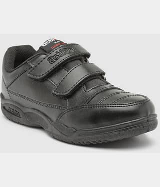 Action - Black Boy's School Shoes ( 1 Pair )