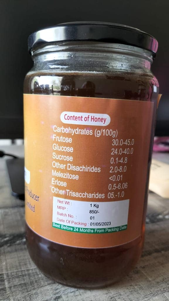 Prohoney Berry Honey 1 Kg view 2
