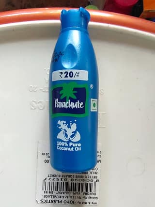 Parachute coconut hair oil 100 % pure