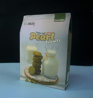 Muktai Salty & Spicy Pearl Millet Biscuits | Gluten-Free Bajra Cookies | Chatpata Healthy Snack | Rich in Fiber & Iron (100gm Trial Pack)