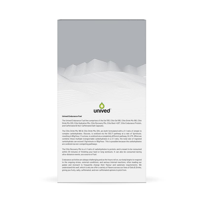 Unived Elite Drink Mix 320 for Endurance, Focus & Hydration Bare Naked view 2
