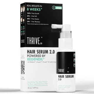 ThriveCo Hair Growth Serum For Scalp, Spray 50ml | Advanced Patent Filed Clinically Proven Scalp Treatment for Hair Fall Control & Regrowth | British Medical Publication | Redensyl, Anagain, Regendil, Rosemary Oil | Lightweight, Non-Sticky Solution | Men