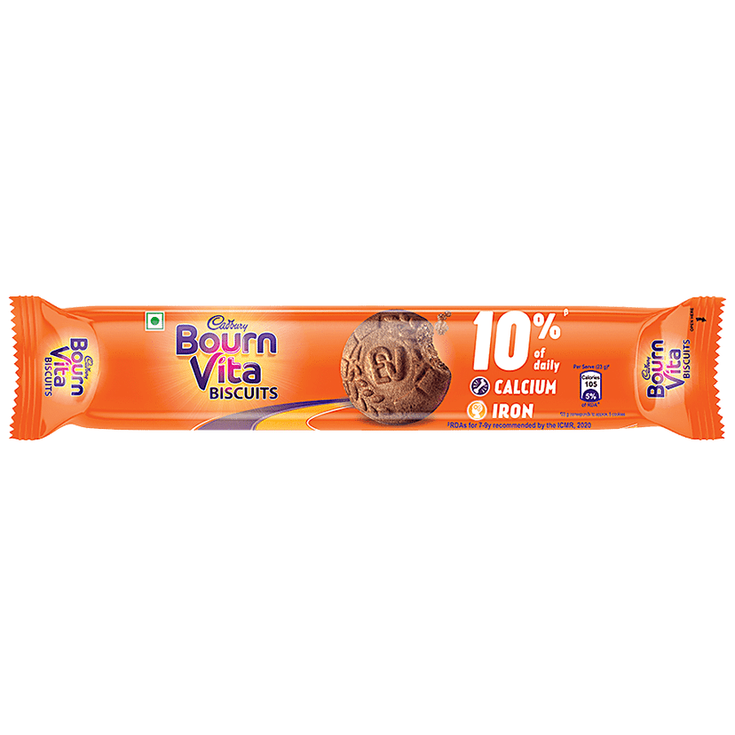 Cadbury Bournvita Biscuits, 120 G view 2
