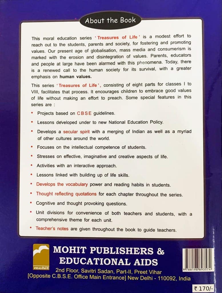 Treasures of Life Class 3 view 2