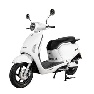 ZELIO GRACY PRO Electric Scooter |72V/32AH Lead Acid Battery | Runs Approx. 50-60 km on Single Charge | Non RTO | Single Disc Brake | DIGITAL DISPLAY | ANTI THEFT ALARM (WHITE)
