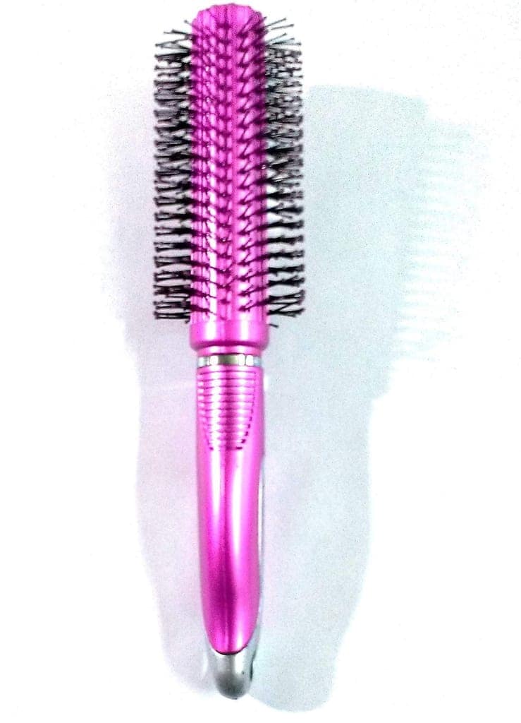Round Hair Brush Comb (Multicolour, 22/6 cm) view 2
