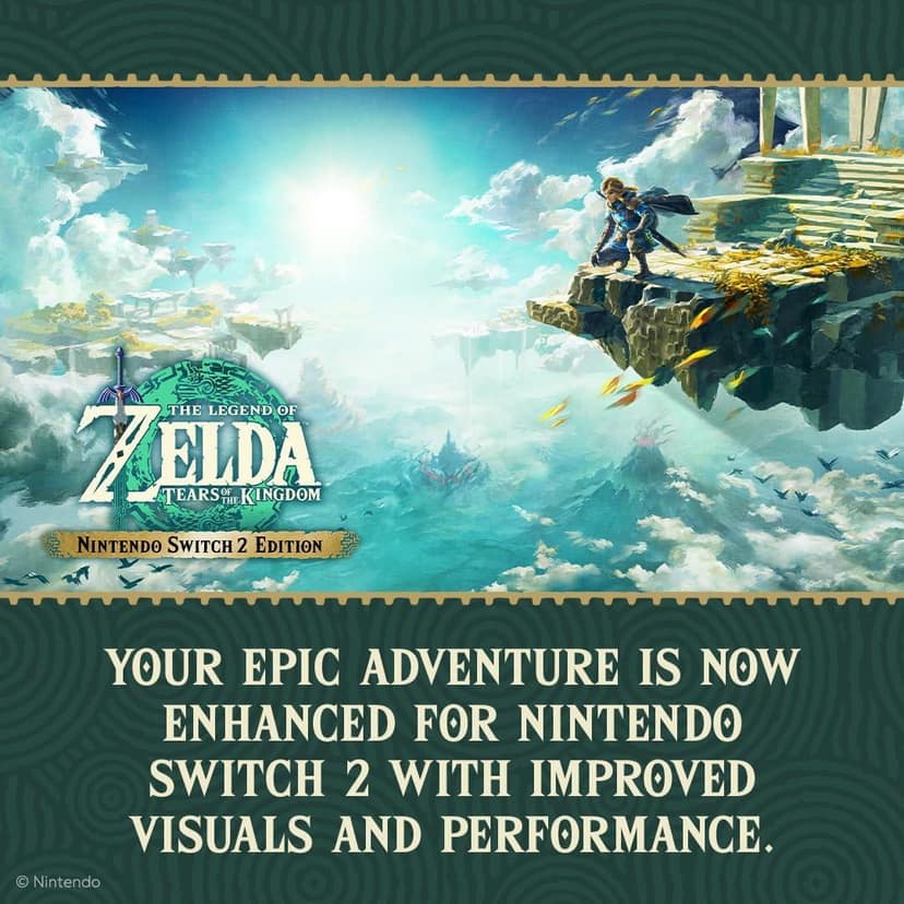 Nintendo Switch 2 The Legend of Zelda: Tears of the Kingdom view 2
