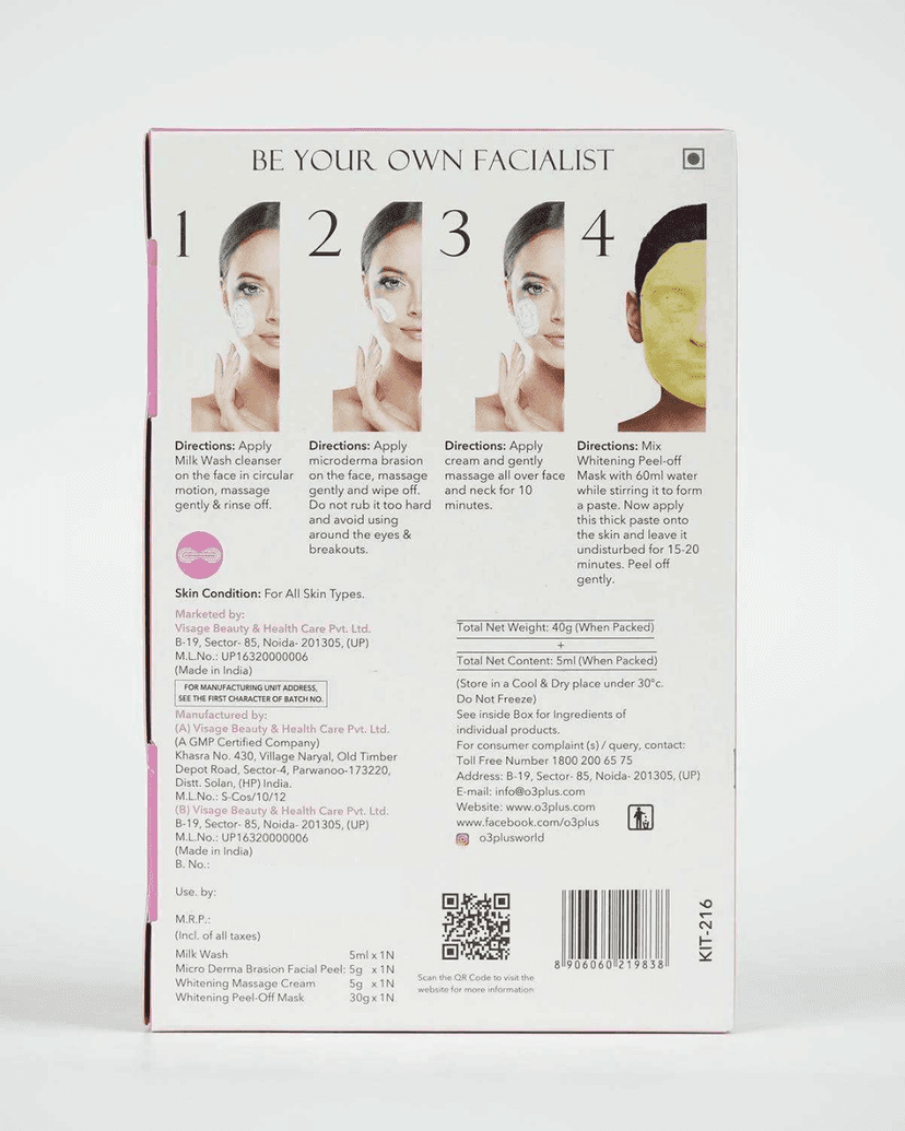O3+ Brightening Facial Single Dose Kit view 2