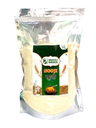 Bisauli Green Sooji - 1kg