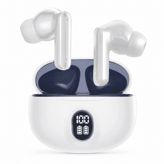 Wireless TWS Gaming Earbuds with Bluetooth 5.3, Deep Bass Sound, HD Calls - M&G Wireless TWS Gaming Earbuds with Bluetooth 5.3, Deep Bass Sound, HD Calls - M&G - White