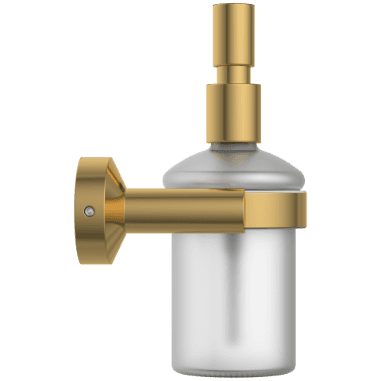 LE-GG-06 Lexus Liquid Soap Dispenser With Brass Pump (Glossy Gold) view 2