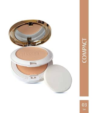 Glam21 Natural Essence Oil-Control 2-In-1 | Long Lasting & Matte Finish Compact Tan, 18 G