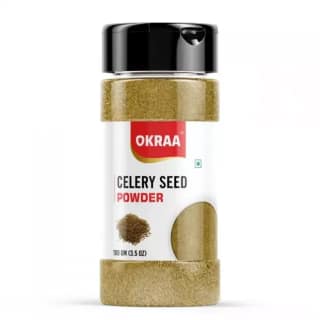 OKRAA Celery Seed Powder Pure Natural Spice Powder 100 g