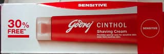 Godrej cinthol shaving cream sensitive