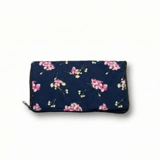 Foldable Reusable Bag with Zip Pouch