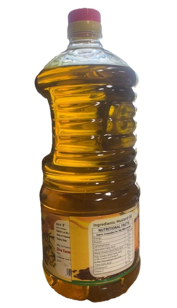 Yellow Mustard Oil,2 Ltr. view 2