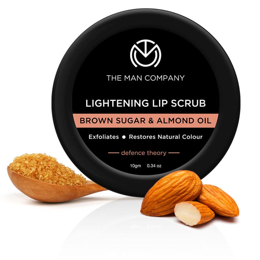 Lightening Lip Scrub | Brown Sugar & Almond Oil Lightening Lip Scrub | Brown Sugar & Almond Oil - Pack of 1