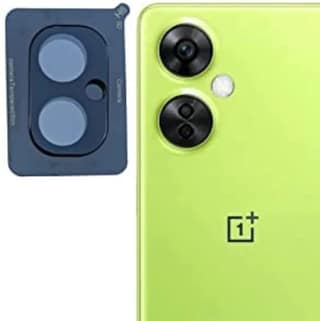 OnePlus Nord CE3 Lite Camera Lens Protector Full Coverage Tempered Glass OnePlus Nord CE 3 Lite (5G) 9H 3D, Black