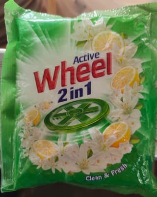 Wheel detergent powder