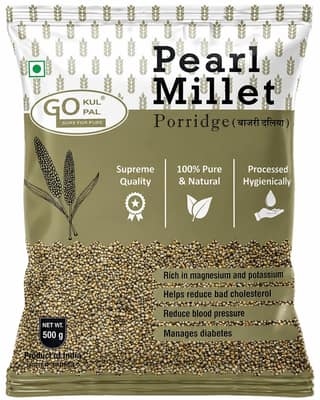 Gokul Gopal Pearl Millet Porridge, 100% Pure and Natural, Rich in Magnesium and Potassium, Heart Healthy, 500 g