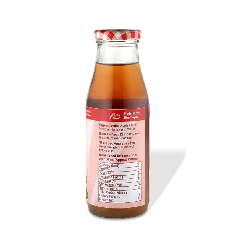 GRAINOVA Apple Cider Vinegar | Organic Apple Cider Vinegar | Pure Himalayan ACV view 2