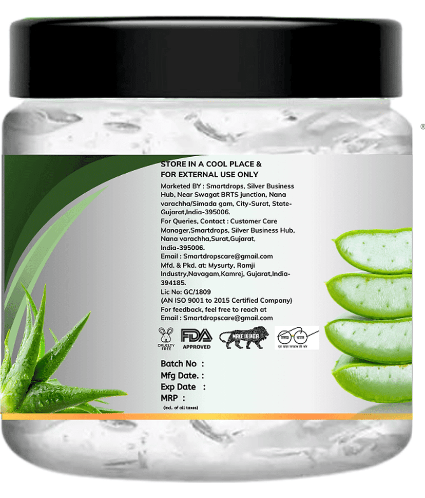 Smartdrops Day Cream All Skin Type Aloe Vera ( 100 ml ) view 2