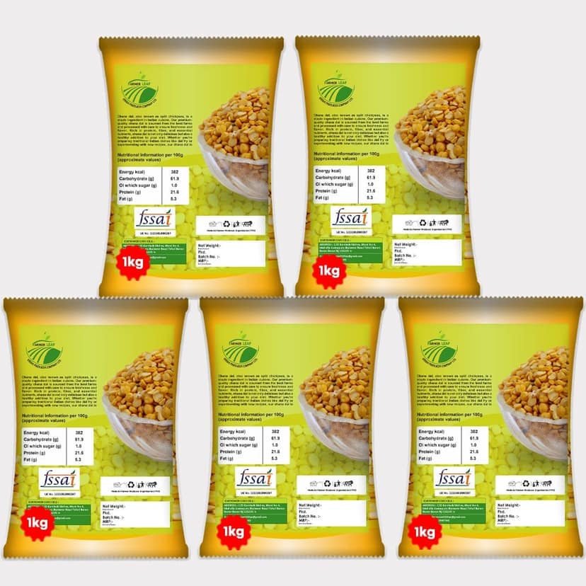 Chana Dal (Pack of 5) view 2