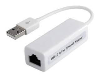 USB 2.0 to Fast Ethernet 10/100 Mbps RJ45 Network LAN Adapter