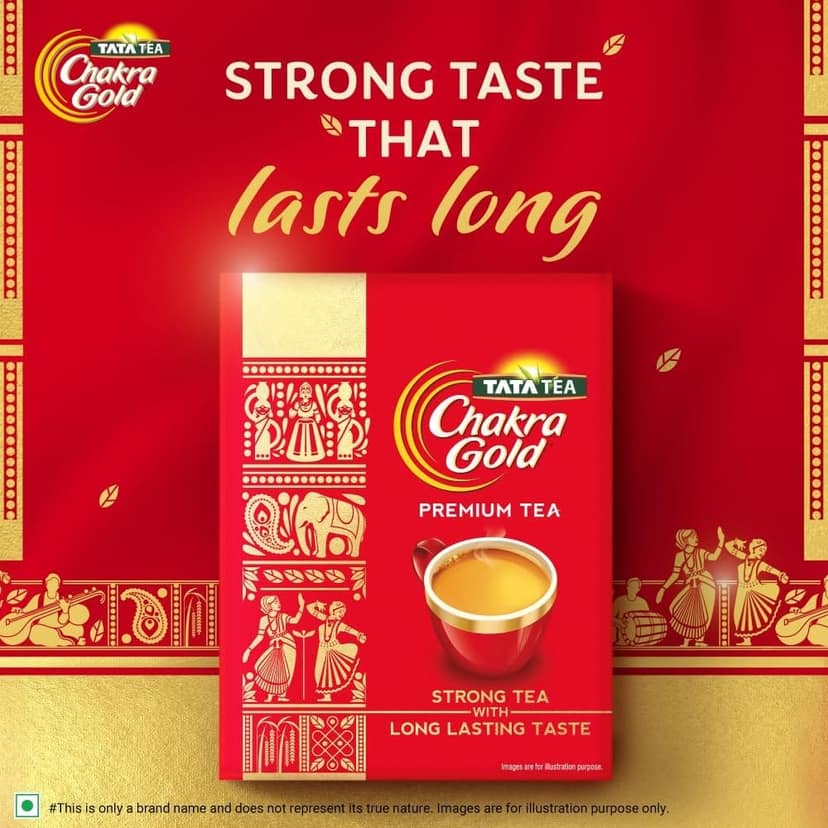 Tata Tea Chakra Gold Dust Tea | Strong Tea With Long Lasting Taste |Black Tea | 500 Grams view 2