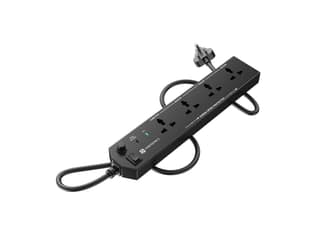 Portronics Power Plate 10 1500 Watts, 3m Long Cord, 4 Universal Sockets