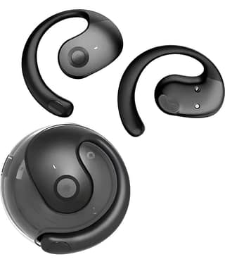 VEhop BY01 Bluetooth True Wireless (TWS) On Ear 30 Hours Playback Noise isolation IPX4(Splash & Sweat Proof) Black