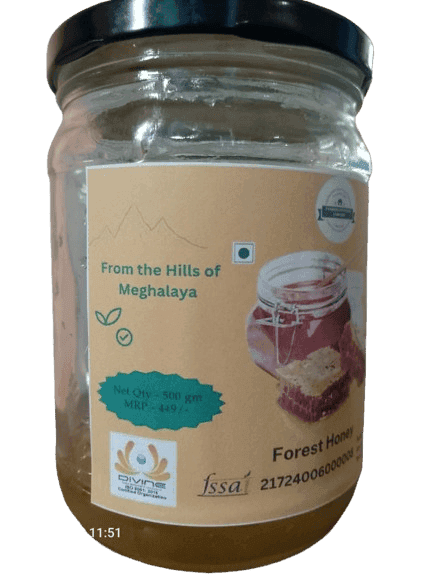 Raw Forest Honey view 2