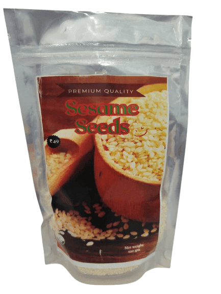 Premium Quality White Sesame Seeds for Cooking & Baking view 2