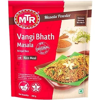 MTR Vangibath Masala, 200 g Pouch - 200 gm - One Unit