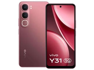 Vivo Y31 5G (6GB RAM, 128GB) Sleek Design, Fast Performance & Long-Lasting Battery - Rose Red