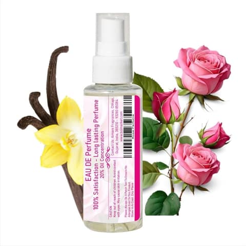 Aimani ROSENILLA Rose Venilla | 36 Hours Lasting | Luxury Gift Pack | Special for Women | 50ml Perfume Spray view 2