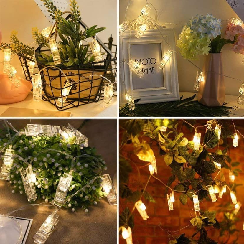 Photo Clips Lights - Warm White LED view 2