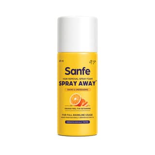 Sanfe Hair Removal Spray Foam - 25ml, Body Grooming for Men & Women Spray