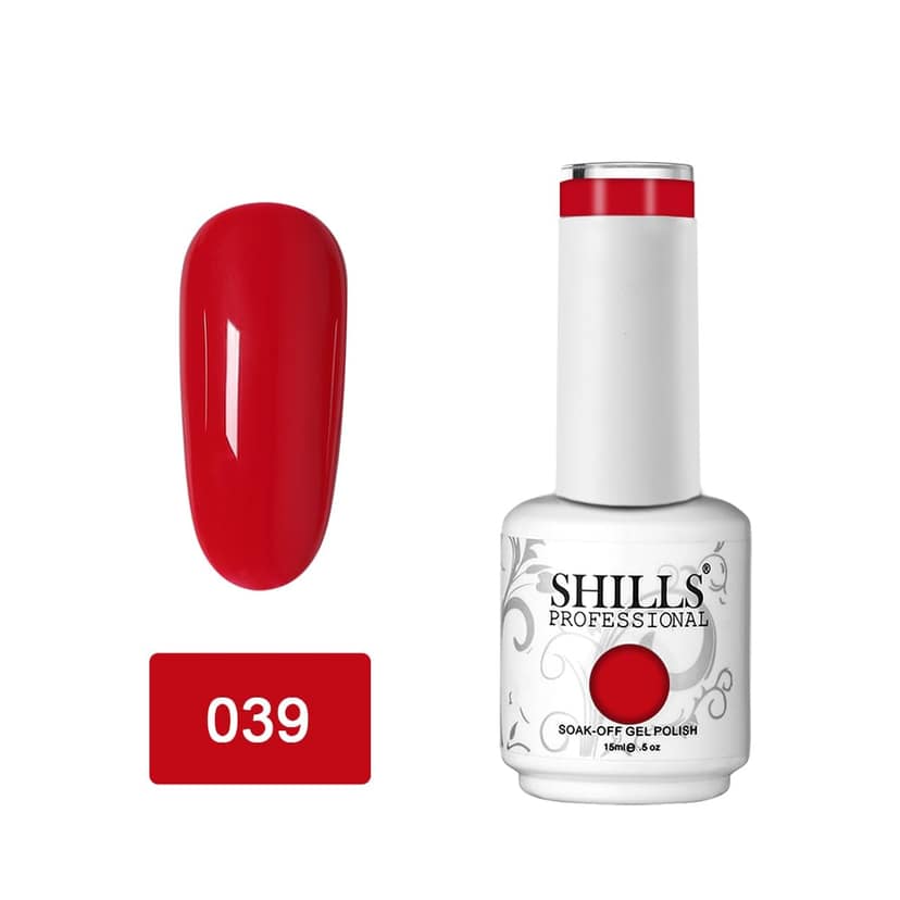 SHILLS PROFESSIONAL UV/LED Soak Off Gel Polish Color shade 39. SHILLS PROFESSIONAL UV/LED Soak Off Gel Polish Color shade 39. - Shade 039 / 15 ml (Pack of 1) view 2
