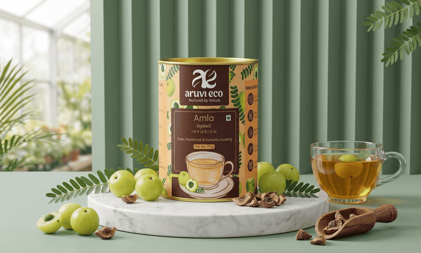 Immunity-Boosting Amla Infusion, Directly produced from our Farm - 75gm view 2