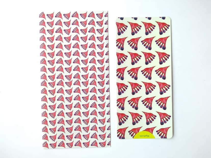 Lakshmi Padam Gift Envelopes and Card - white 2