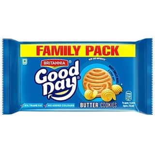Britannia Good Day Butter Cookies, 565 g (5 x 113 g) - 565 gm - Three units