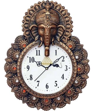 shivaira Assymetric Analog Wall Clock