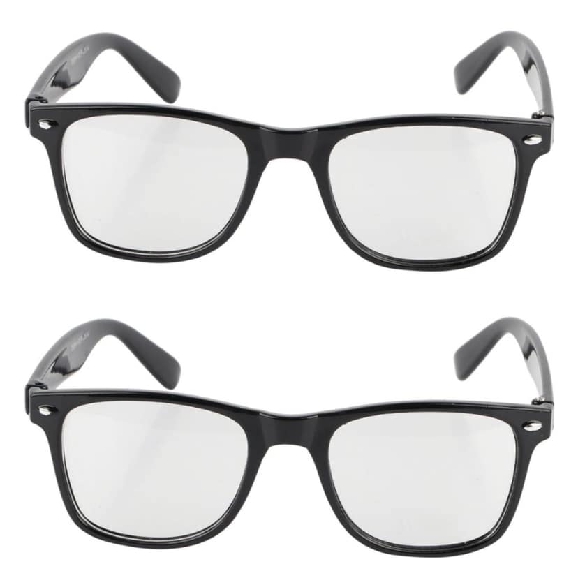 Jodykoes Square Shape Light Weight Frame Spectacles Eyewear Eyeglasses (Pack of 2) view 2