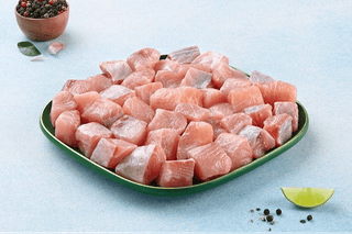 Fresh Indian Baasa / Pangasius / Pangas - Cube (480g to 500g Pack)