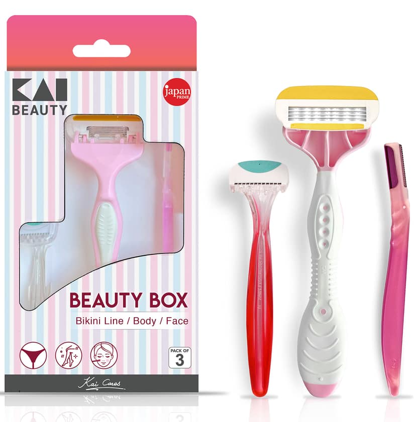 Kai Pretty Body 3 Blade Razor - 1 Pc (pink)