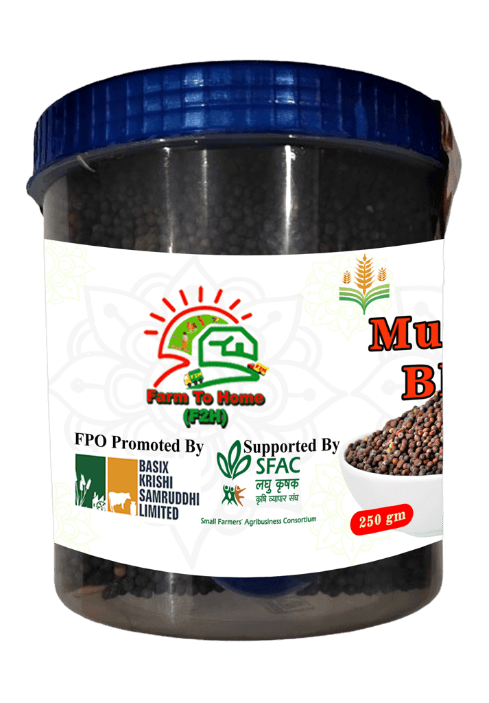 Mustard Black Seeds 250gm - 100% Pure and Natural view 2