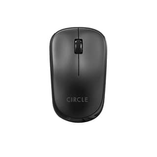 Circle Superb Wireless Mouse | Long Battery Life, 1200 DPI, Sleep Mode (Black)