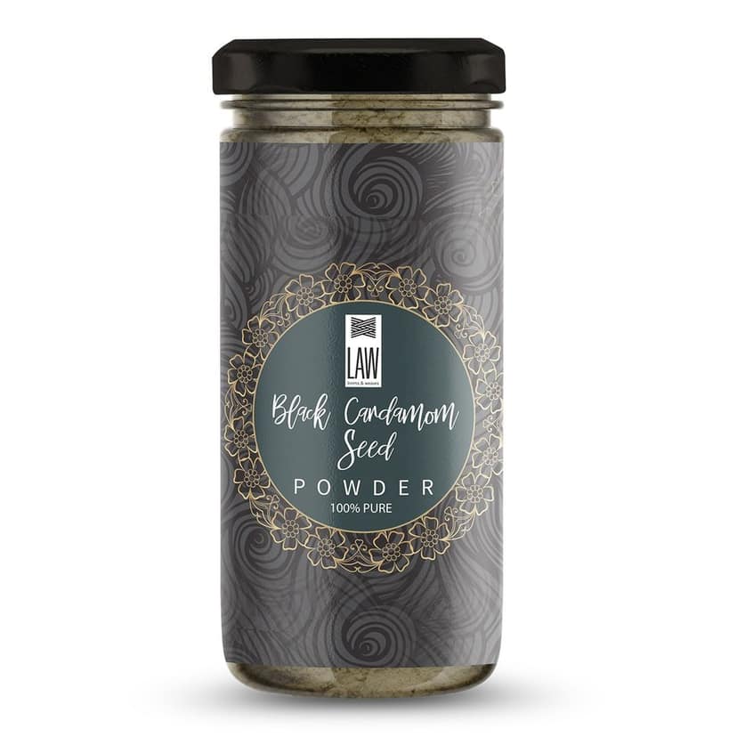 Fresh & Natural Black Cardamom Powder (Ground Badi Elaichi/ Sabut Elaichi Powder/ (Kaale Elaichi Powder) view 2